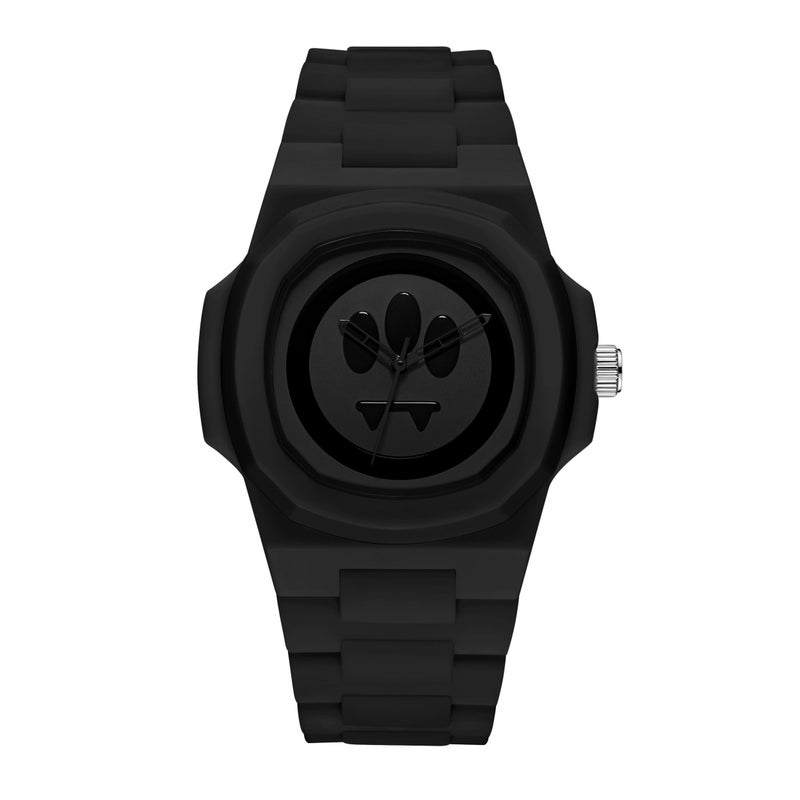 Barrow BWW00001 Black Dial Silicone Strap Watch for Unisex, 43mm - Image 1
